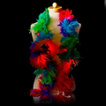 Light Up Multi-Colored LED Feather Boa